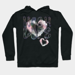 High life y2k design vaporwave vibe bubbles Hoodie